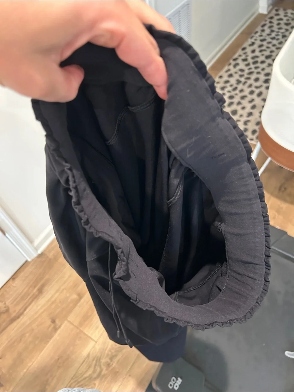 lululemon athletica Black Slim Track Joggers